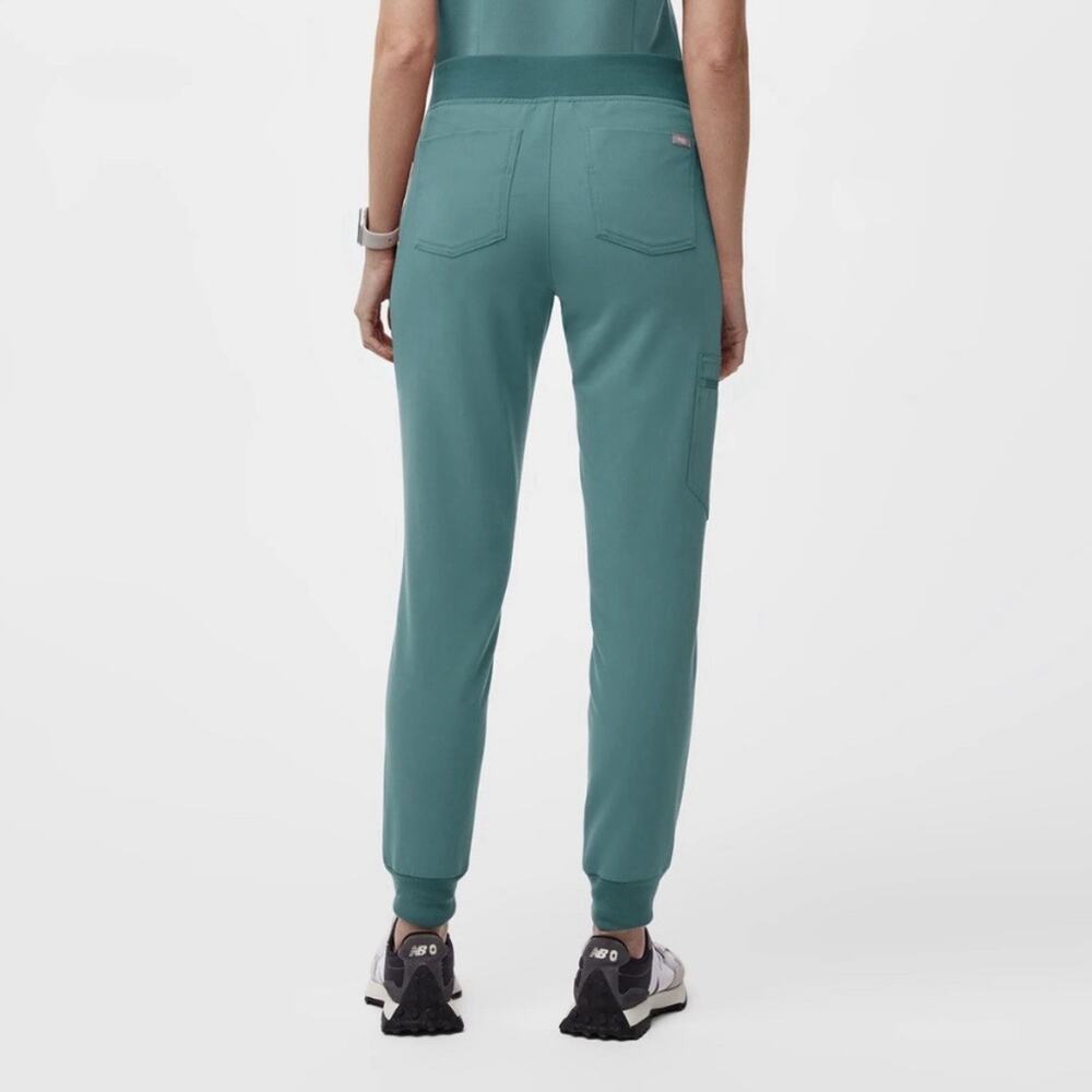 FIGS Zamora Joggers Hydrogreen Technical Scrub Pants Sz L Petite Medical Nurse - Picture 3 of 16